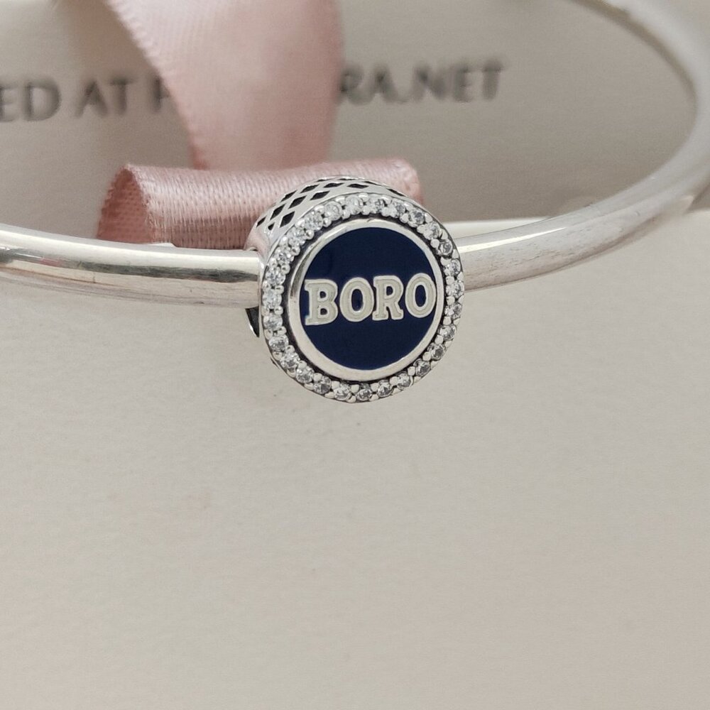 Pandora BORO TN Tennessee Exclusive Charm Bead with box